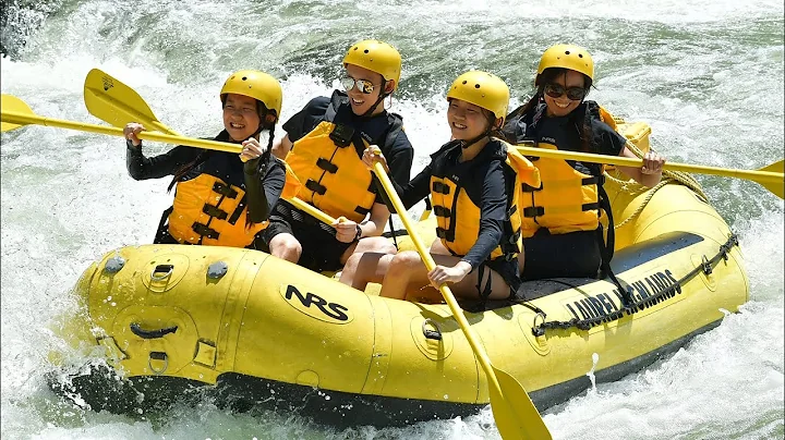 Whitewater Rafting With Janet and Kate!