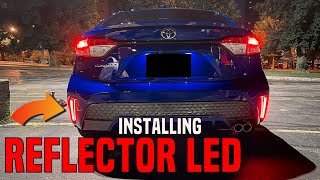 How to Install a Led Reflector in a Toyota Corolla 2020, 2022