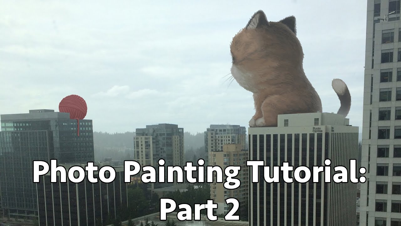 Painting over Photos Tutorial Part 2 (Final) YouTube