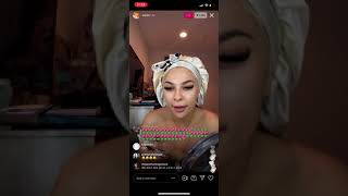 Winter Blanco IG Live getting ready & talks about rude event planner 8/15/21