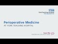 Perioperative medicine service animation