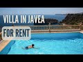 Villa in javea for rent with incredible panoramic sea views villa in ambolo costa blanca spain