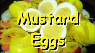 How to Make Amish Mustard Pickled Eggs ~ Pickled Egg Recipe