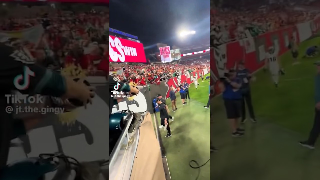 Eagles Fan THROWS Popcorn at Nick Sirianni Win Big Sports