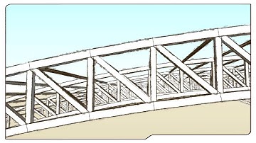 Celosía Sketchup
