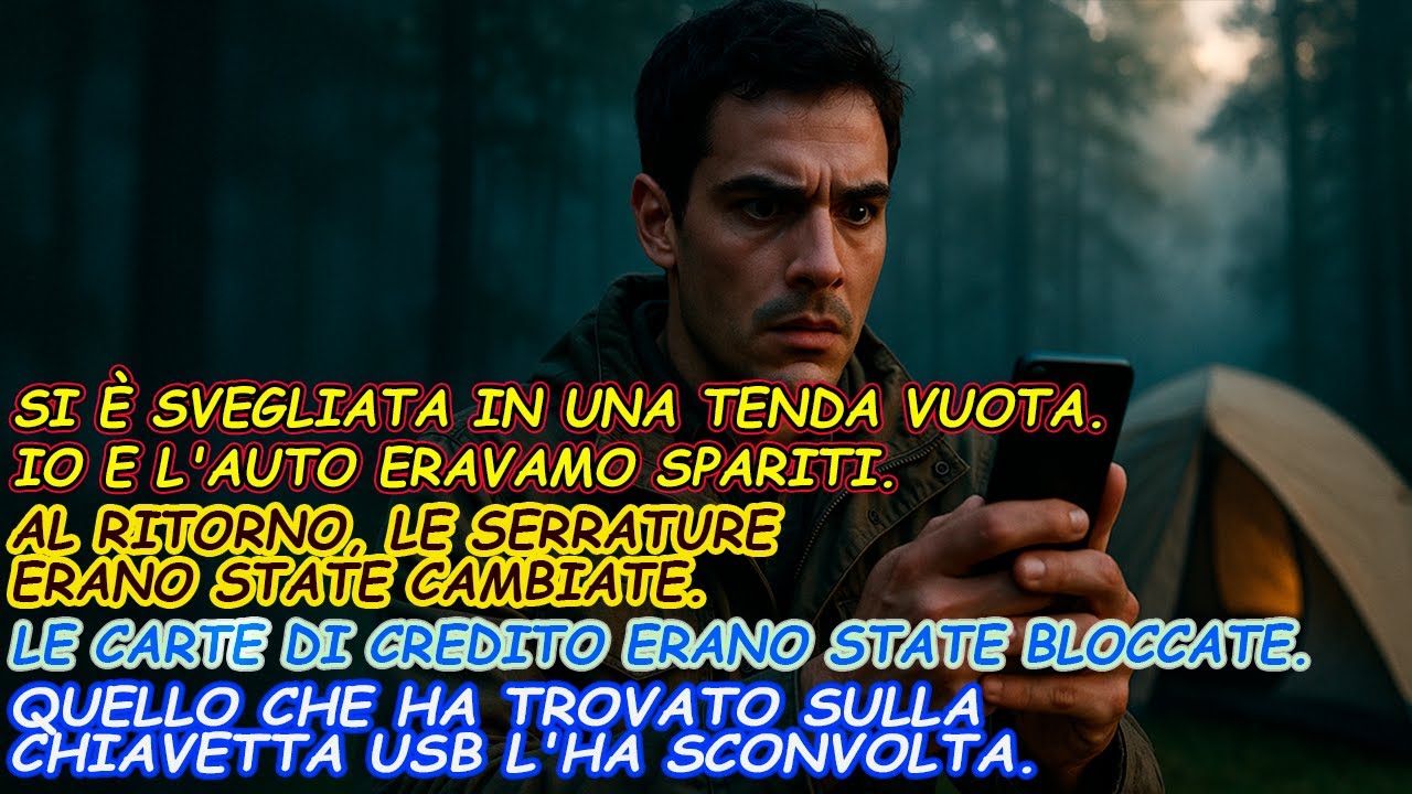 Mia Moglie Mi Ha Tradito Nella Tenda Accanto. Il Giorno Dopo Sono Scomparso Senza Lasciare Traccia.