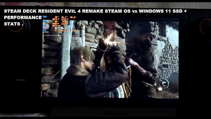 𝐑𝐮𝐥𝐞𝐓𝐢𝐦𝐞 on X: Excited to see how Resident Evil 4 Remake runs on  Steam Deck 😊  / X