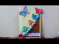 Handmade birt.ay cards  butterfly birt.ay cards  mona arts  crafts