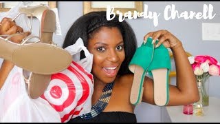 Target Summer Shoe HAUL Try-on | A New Day and Universal Thread