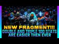 Destiny 2 - DOUBLE & TRIPLE 100 STATS are much easier now | NEW FRAGMENT U SHOULD USE!!!
