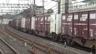 EF65牽引　5086レ　大船駅通過