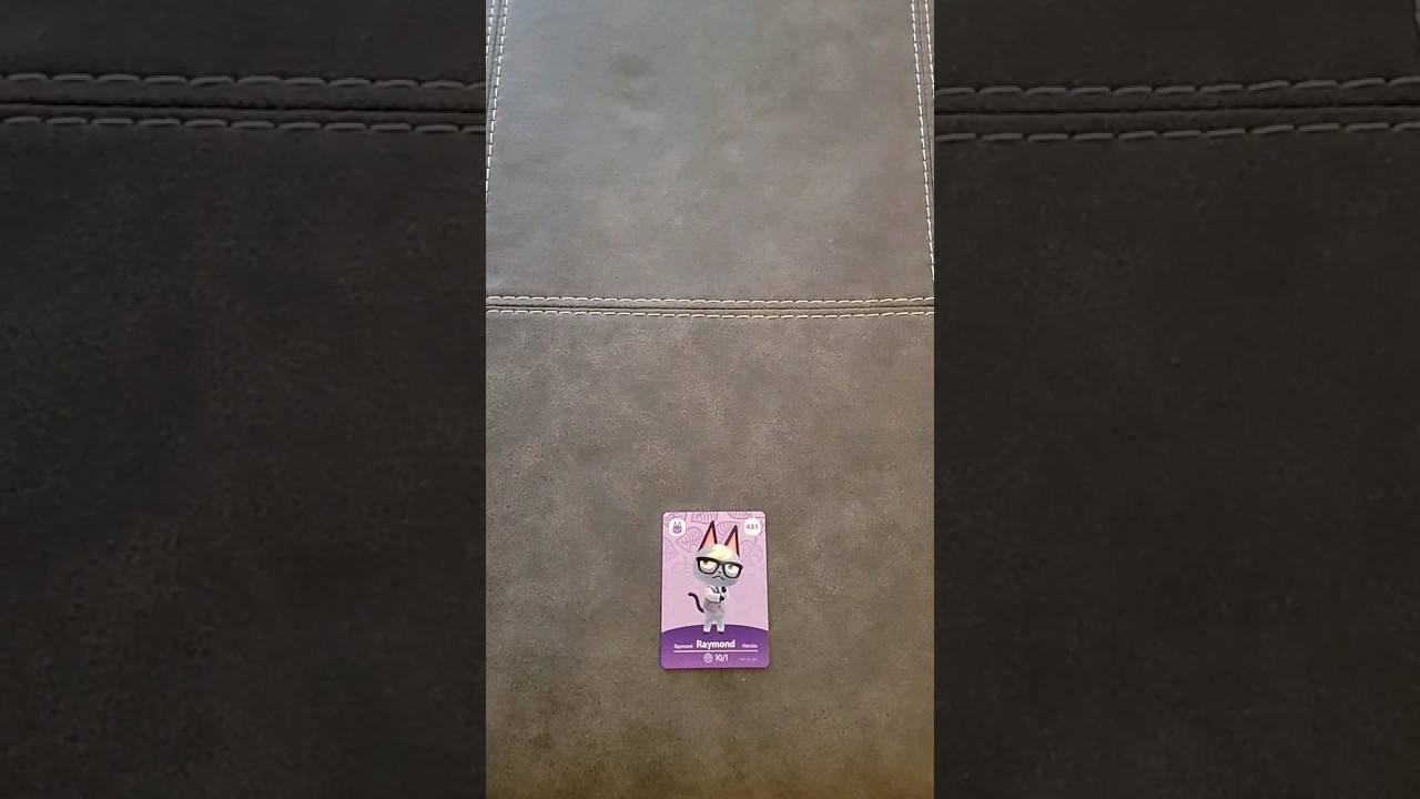 I WANT ONE! Animal Crossing Amiibo Cards 