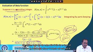 Lecture 26 : Beta & Gamma Function (Cont.) - [Punjabi]