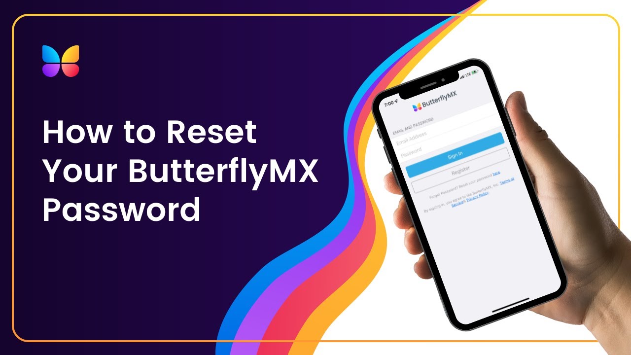 How to Reset Your ButterflyMX Password - YouTube