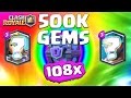 Clash Royale ? 500,000 GEMS "SUPER MAGICAL CHEST" LEGENDARY, AFTER LEGENDARY PULLS!