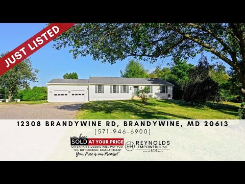 12308 Brandywine Road, Brandywine, MD home video tour
