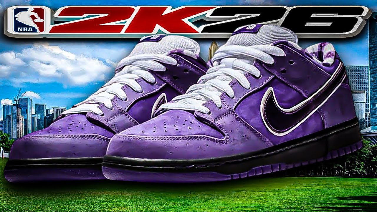 月刊DUNK SHOOT 06 2003.JUN HOW TO MAKE Nike Dunk Low “Purple Lobster” In NBA 2K26 Shoe