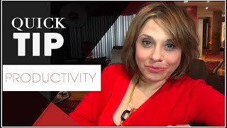 The Key To Inspired Action: Slow Down! FocusOnStyle Quick Tip with Sharon Haver