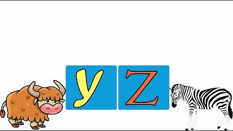 Discover Y Z Alphabets | Y for Yak | Z for Zebra | Virtuetoons