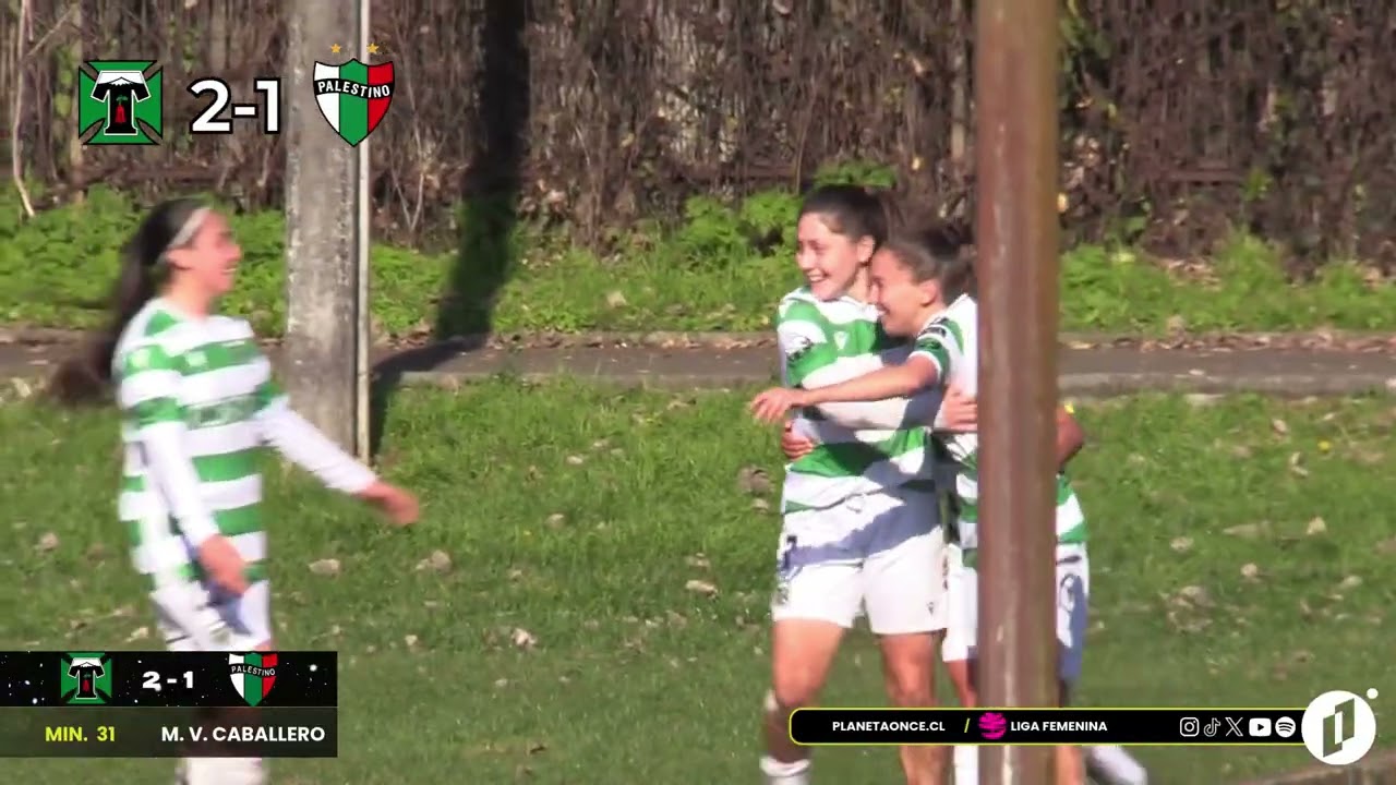 #GolesP11 D. Temuco 3-2 Palestino Fecha 15 2da Rueda Liga Femenina 03-07-2026
