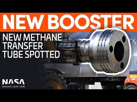 New Booster Methane Transfer Tube Design Spotted | SpaceX Boca Chica