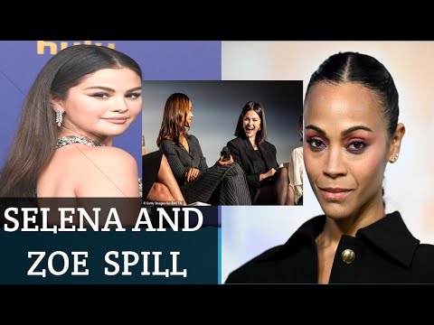 Selena Gomez And Zoe Saldlna Answer The Web S Most Searched Question WIRED