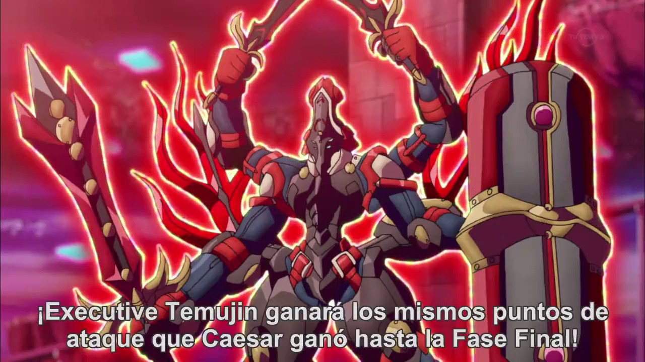 yu gi oh arc v Reiji ataca a Zarc