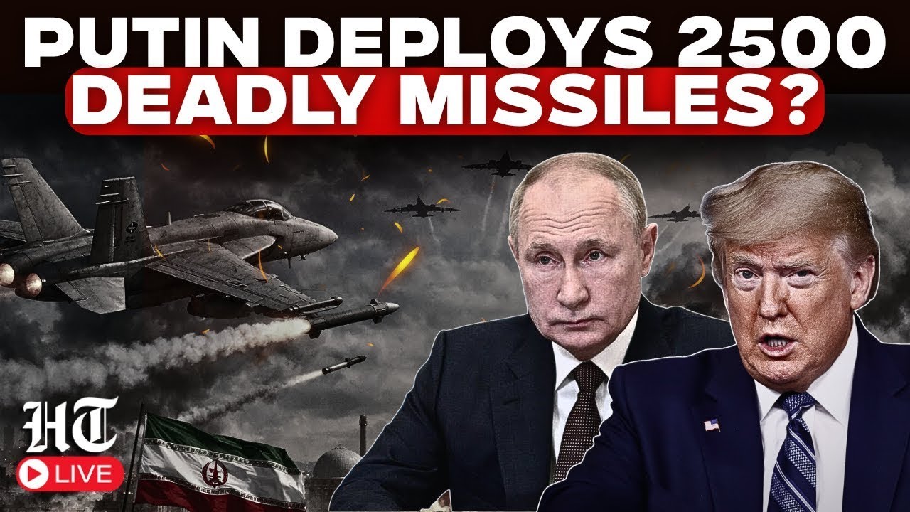 LIVE: Russia Enters US-Iran Clash, Putin Arms Iran With 2500+ Deadly Missiles | Trump Vs Khamenei