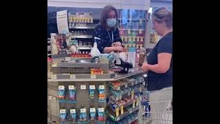 Walgreens Karen thinks a platinum card makes her special