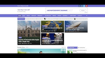Tự thiết kế Website tin tức, blog với theme miễn phí dành cho người mới bắt đầu - WordPress Tourial