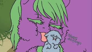 “Crabby Friend” (comic by KerosineCannibal, dub by gayroommate) fluffy pony abuse splorin babbeh