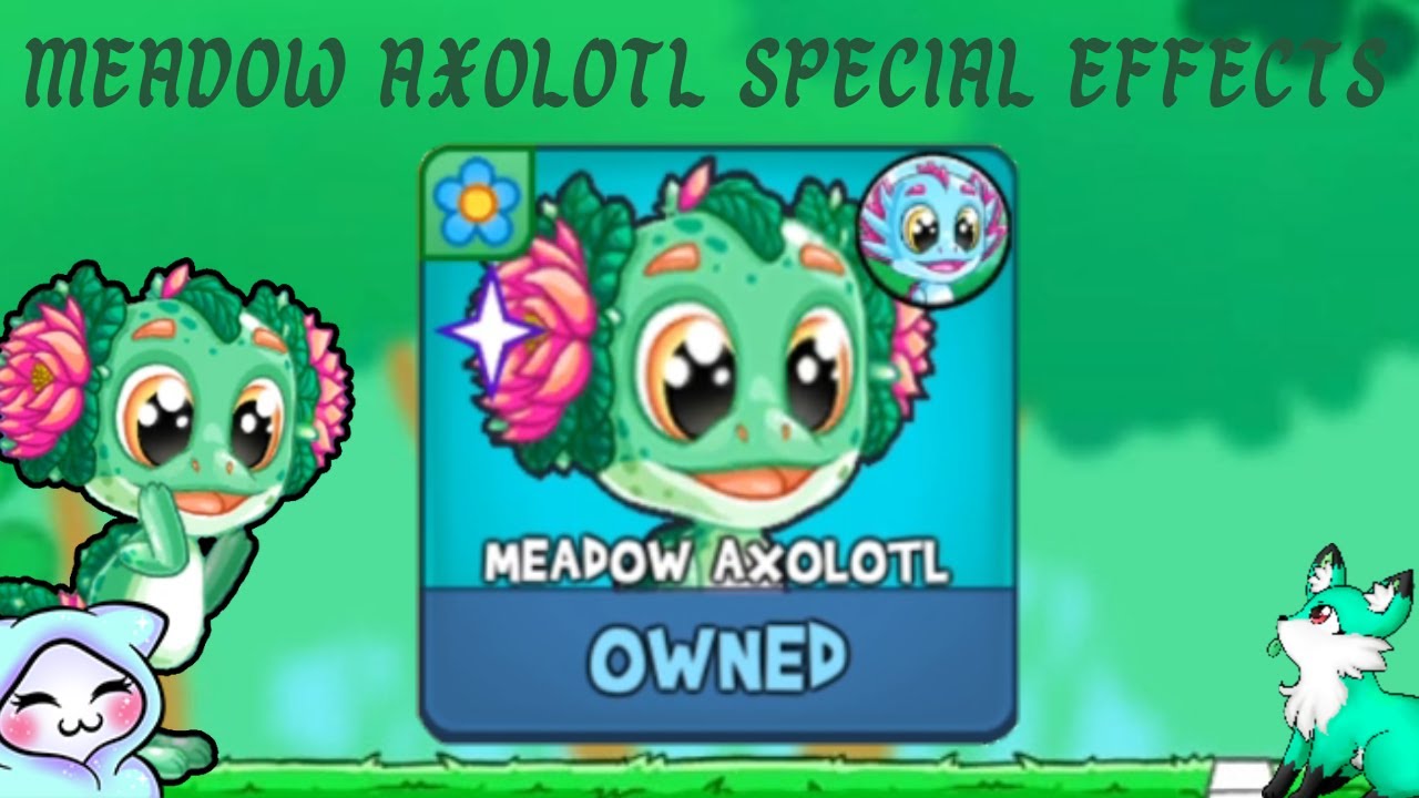 Fun Run 3 Meadow Axolotl Special Effects YouTube Fun run 3 meadow axolotl special effects youtube