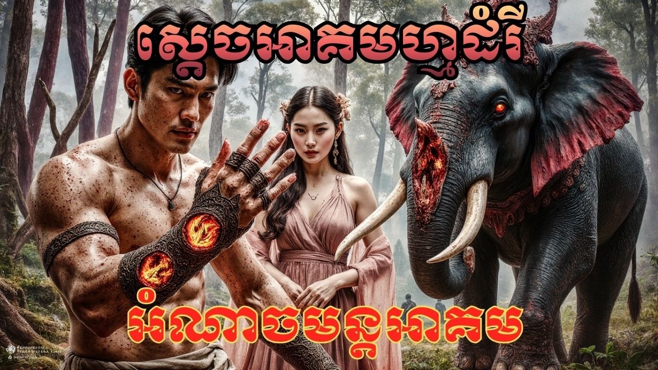 អំណាចស្ដេចអាគមហ្មដំរី ភាគ១! មន្តអាគមខ្លាំងបំផុត ស្នេហាបង្កភ័យរន្ធត់ 😱🔮