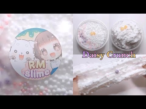 【スライムレビュー】RMslime様のDaisy Crunch(クランチスライム)【ASMR 音フェチ Slime 슬라임】