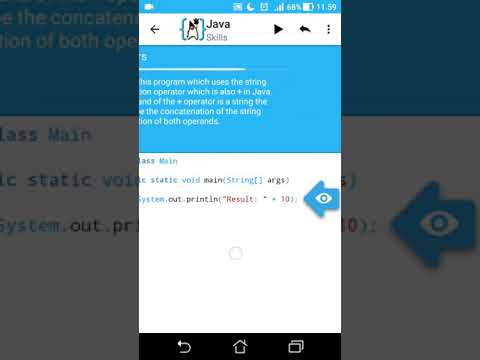 AIDE Tutorial - Java Skills (Operators)