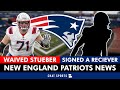 Major news patriots sign a receiver after waving andrew stueber  source reveals two ota standouts