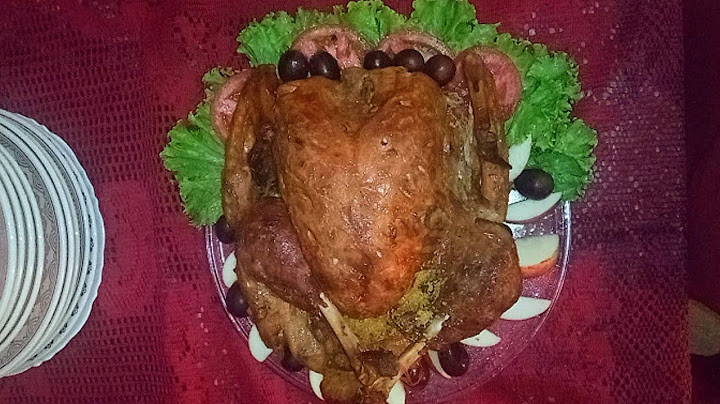 Peru de natal / tempero para deixar o Peru delicioso
