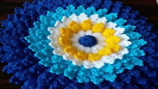 The Most Attractive crochet Doily,thalposh, table runner tutorial for beginners#you tube video
