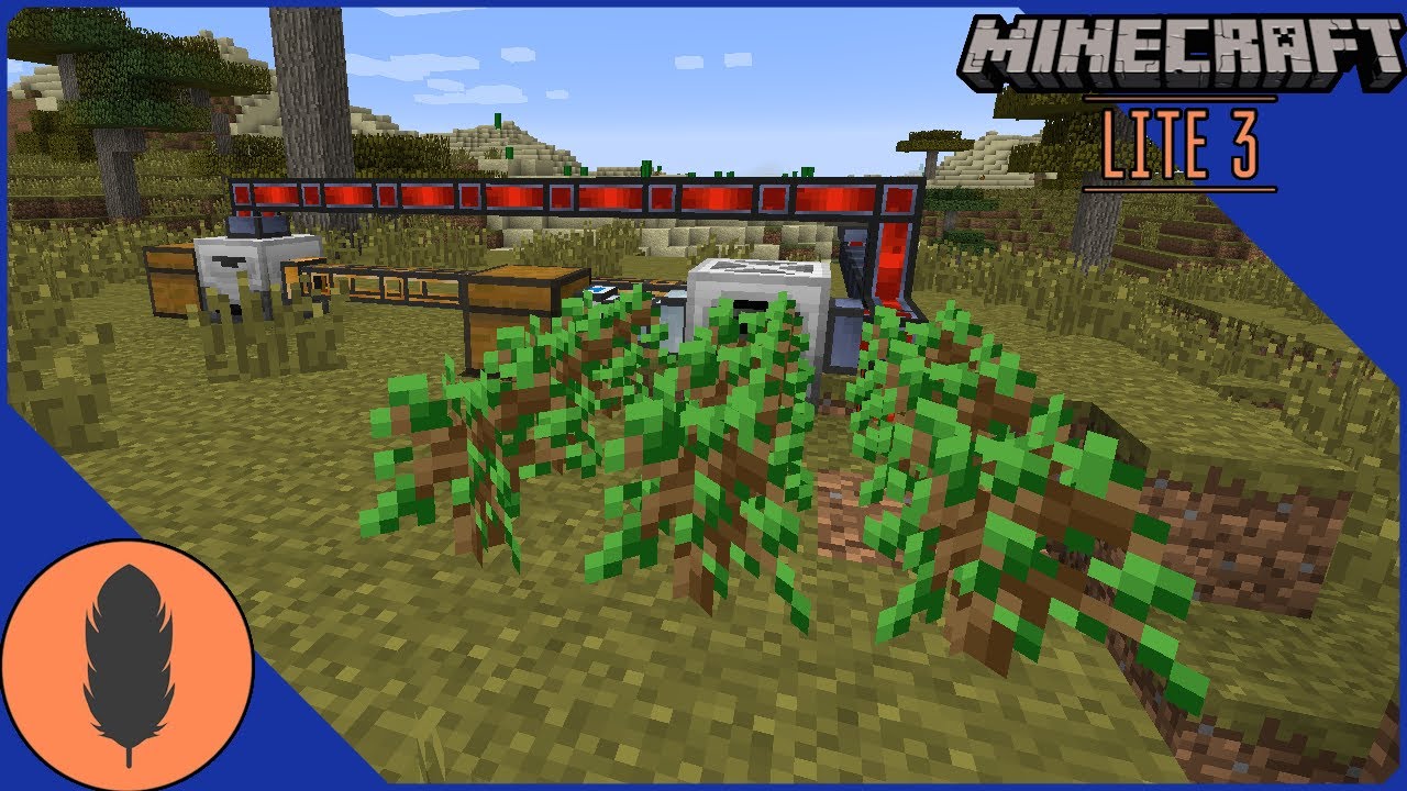 Die fertige Baum Farm | Minecraft FTB Lite 3 #6
