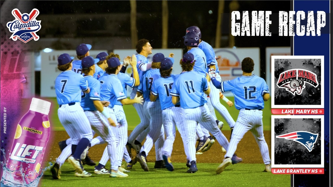 LAKE MARY vs LAKE BRANTLEY: Extra Innings, Bad Blood… and a WALK-OFF to End It (5-4)