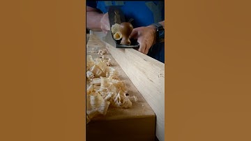 Joining Long Boards Together (jointing) using Simple Tools #shorts #satisfying