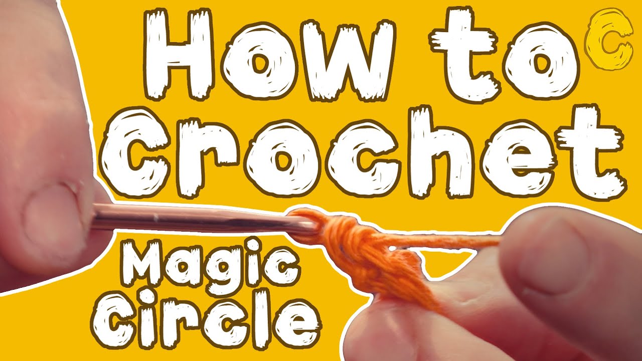 How to Crochet a Magic Circle in 1 Minute : Instructional Video