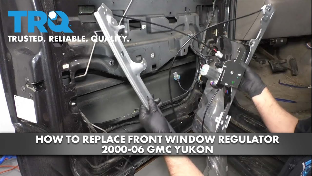 How to Replace Front Window Regulator 2000-06 GMC Yukon | 1A Auto