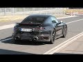 Porsche 992 turbo 580hp  992 turbo s 620hp spied testing at the nrburgring