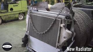 International ProStar Radiator Installation (Trailer Connectino LLC) International ProStar Radiator Installation (Trailer Connectino LLC)