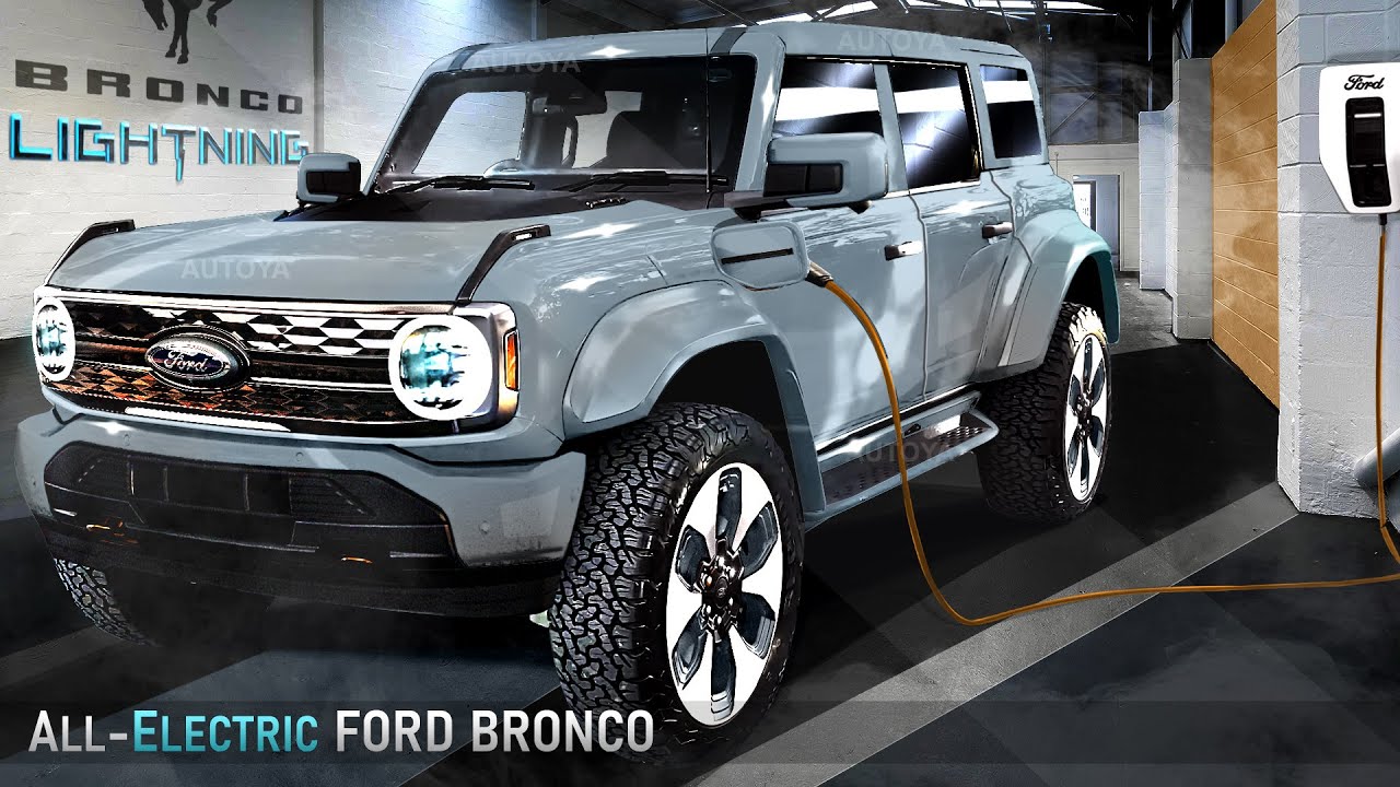 2024 Ford Bronco Lightning Next Generation AllElectic OffRoad SUV