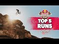 Best 5 Runs from Red Bull Rampage 2019