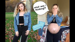 TRYING ON MY PRE PREGNANCY CLOTHES (FAIL)