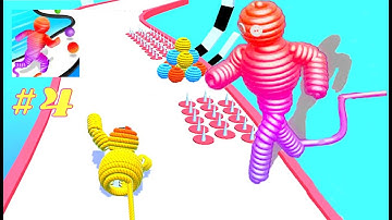 Rope-Man Run 3D - MAX LEVEL Gameplay Walkthrough  All Levels (40-46)  (Android&ios)