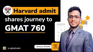 GMAT 760 | HBS Admit | Methods Driven V34 to V40 Improvement Powered by eGMAT